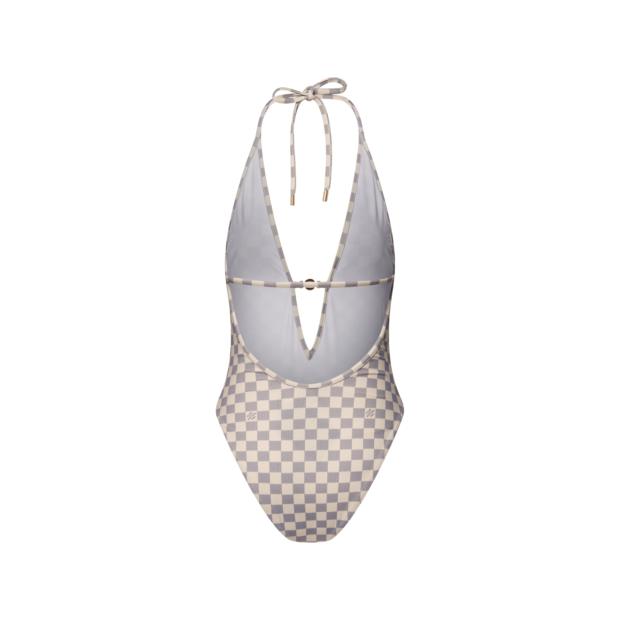 Damier V-Neck Swimsuit - Women - Ready-to-Wear | LOUIS VUITTON ®